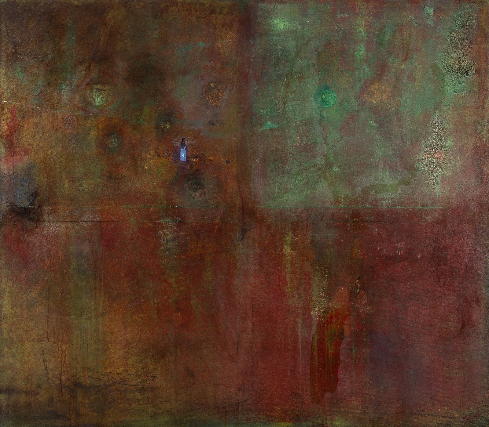 Reflections on Iceland,140x160cm.oil,canvas, 2023